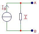 Image d'un schéma représentant le théorème de Norton.